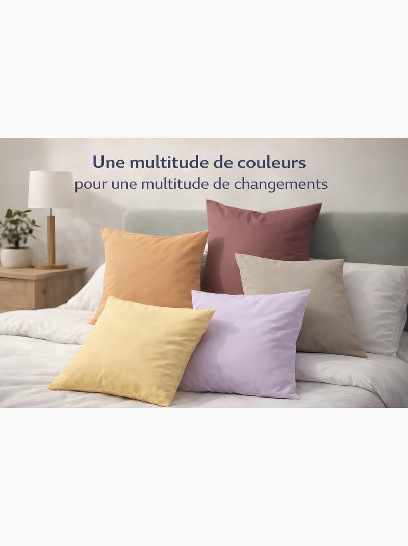 Conjunto de 6 algodão couleurs aléatoires promo linge Multicolorido - Kiabi