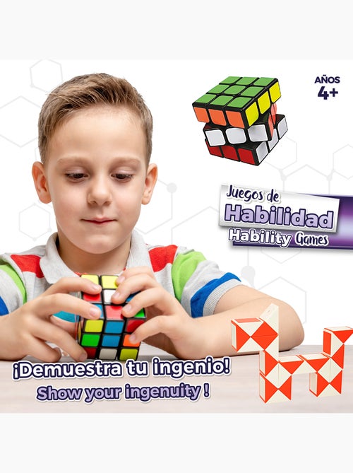 Conjunto de 6 cubos mágicos smart theory - Kiabi