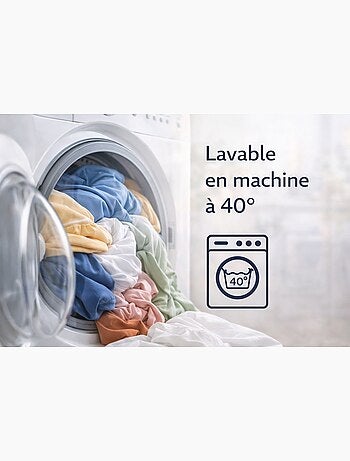 Conjunto de 6 fronhas algodão couleurs aléatoires promo linge