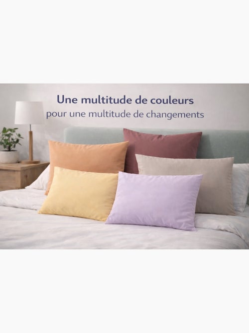 Conjunto de 6 fronhas algodão couleurs aléatoires promo linge - Kiabi Conjunto de 6 fronhas algodão couleurs aléatoires promo linge - Kiabi