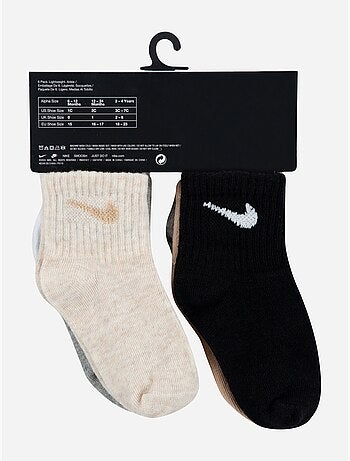 Conjunto de 6 meias - nike