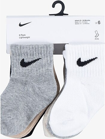 Conjunto de 6 meias - nike