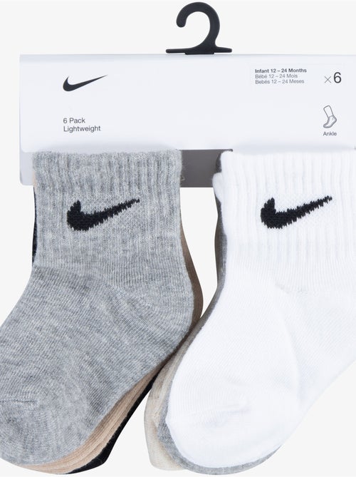 Conjunto de 6 meias - nike - Kiabi