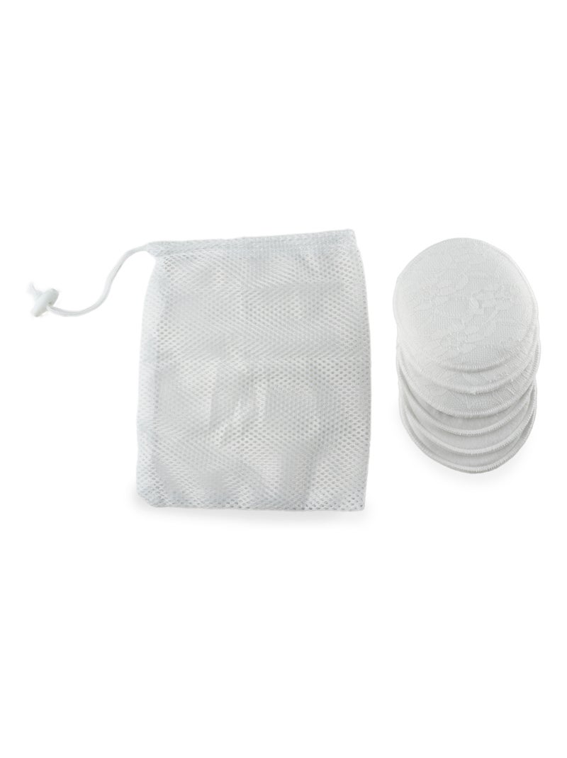 Conjunto de 6 pensos reutilizáveis de amamentação thermobaby Branco - Kiabi