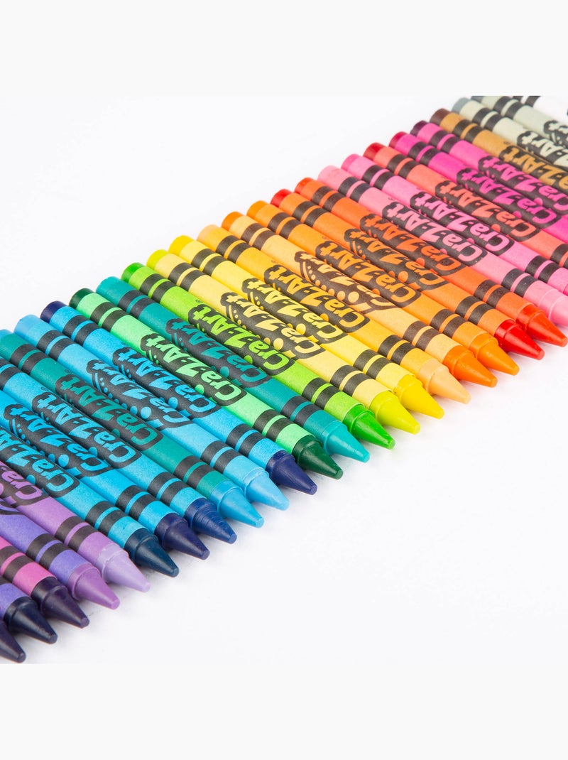 Conjunto de 64 lápis de cor e canetas de feltro cra-z-art N/D - Kiabi
