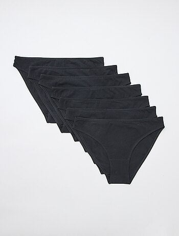 Conjunto de 7 cuecas em algodão