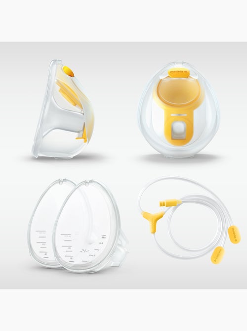Conjunto de acessórios mãos-livres medela - 2 reservatórios, 2 membranas, 1 tubo e 2 protectores de - Kiabi Conjunto de acessórios mãos-livres medela - 2 reservatórios, 2 membranas, 1 tubo e 2 protectores de - Kiabi