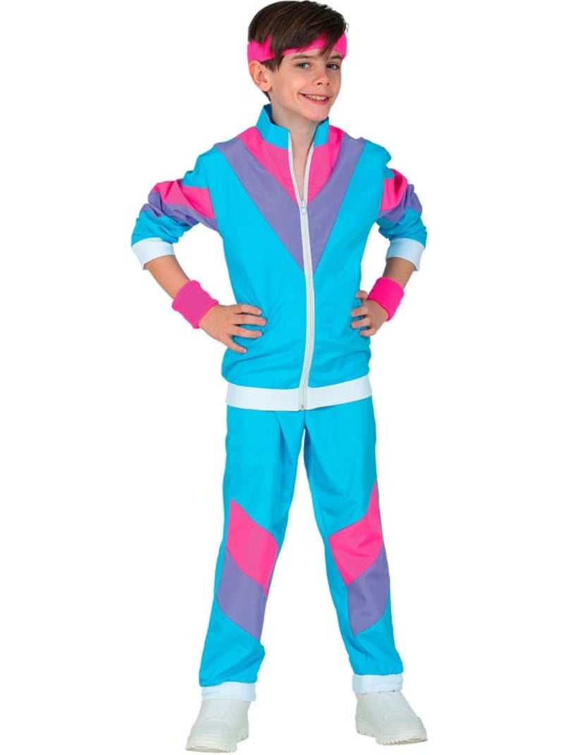 Conjunto de agasalho dos anos 80 Multicolorido - Kiabi