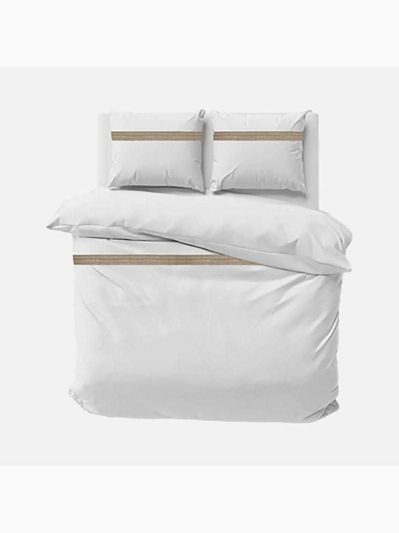 Conjunto de algodão country macio Branco - Kiabi