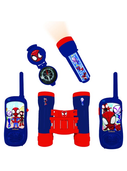 Conjunto de aventuras spidey & his amazing friends com walkietalkie até 120m. - Kiabi