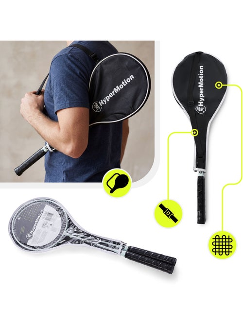 Conjunto de badminton hypermotion – 2 raquetes + capa, verde-sálvia - Kiabi