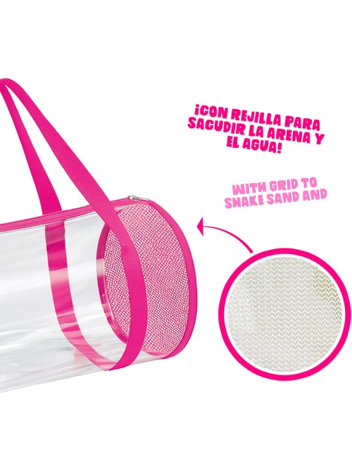 Conjunto de balde de praia hello kitty com acessórios toalha e saco - Kiabi Conjunto de balde de praia hello kitty com acessórios toalha e saco - Kiabi
