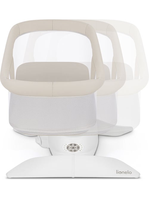 Conjunto de baloiço e alcofa elétrica 360° LIONELO Vivi - 12 melodias - 3 modos - Comando à distânci - Kiabi