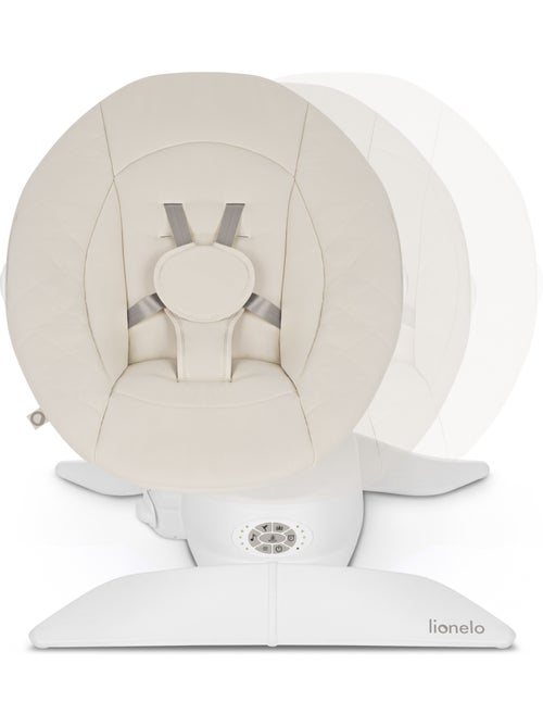 Conjunto de baloiço e alcofa elétrica 360° LIONELO Vivi - 12 melodias - 3 modos - Comando à distânci - Kiabi