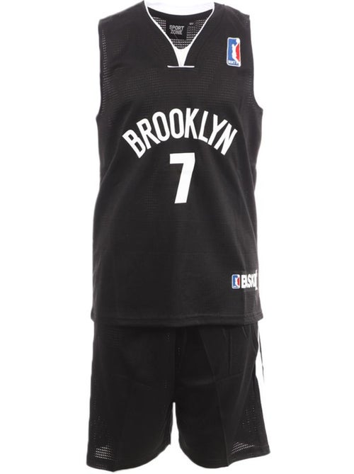 Conjunto de Basquetebol Brooklyn Preto/Branco para Criança Sport Zone - Kiabi