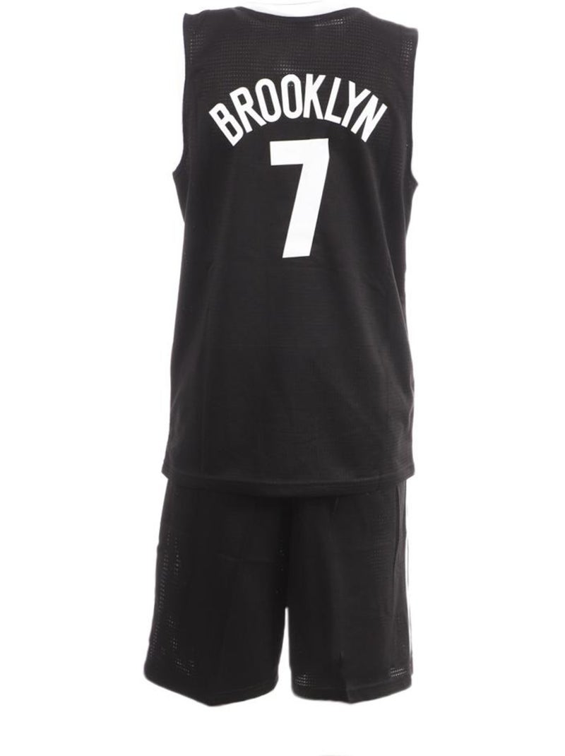 Conjunto de Basquetebol Brooklyn Preto/Branco para Criança Sport Zone Preto - Kiabi