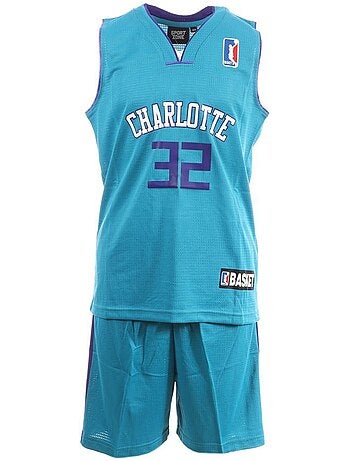 Conjunto de Basquetebol Charlotte para Criança Azul/Branco Sport Zone