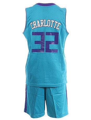 Conjunto de Basquetebol Charlotte para Criança Azul/Branco Sport Zone