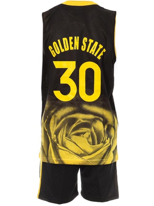 Conjunto de Basquetebol Golden State para Rapaz Preto Sport Zone - Kiabi Conjunto de Basquetebol Golden State para Rapaz Preto Sport Zone - Kiabi
