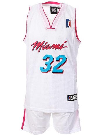 Conjunto de Basquetebol Infantil Miami Branco Sport Zone