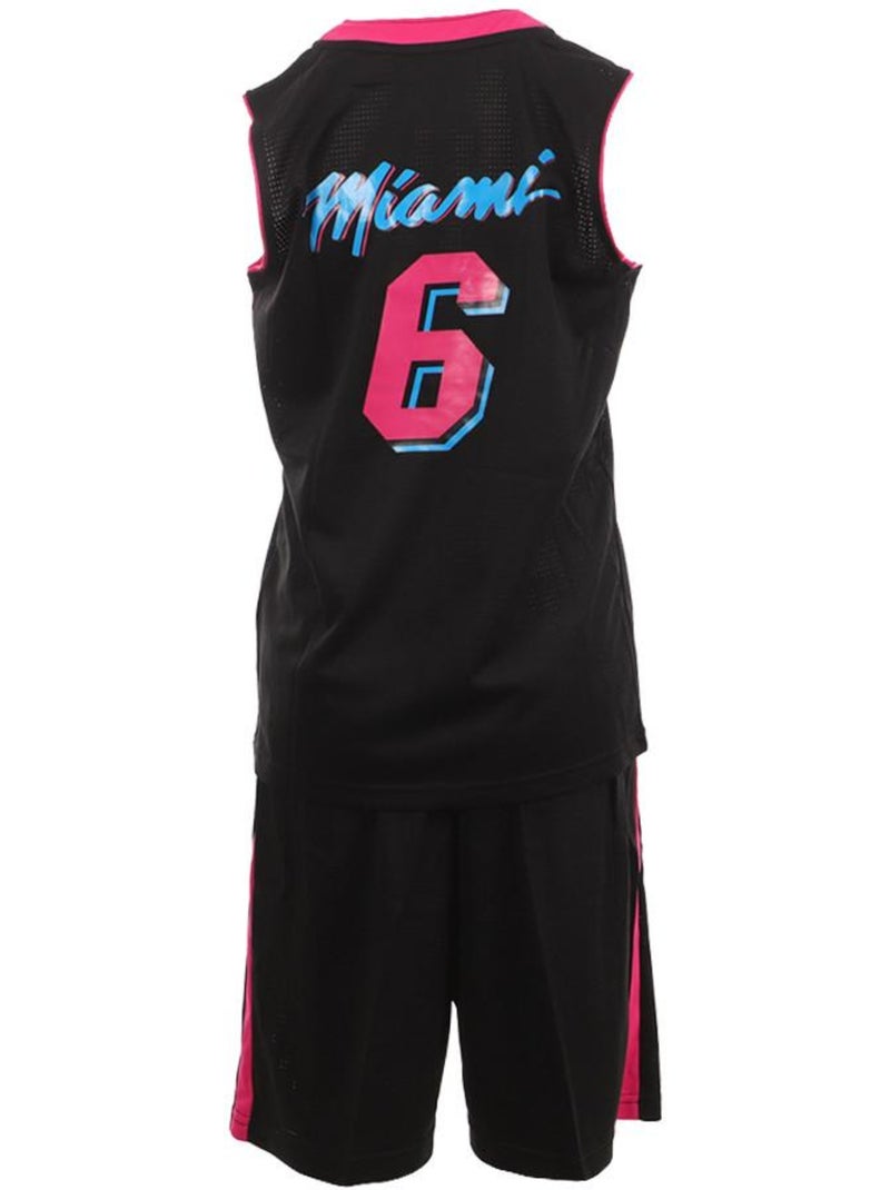 Conjunto de Basquetebol Miami Heat para Criança - Sport Zone Preto - Kiabi