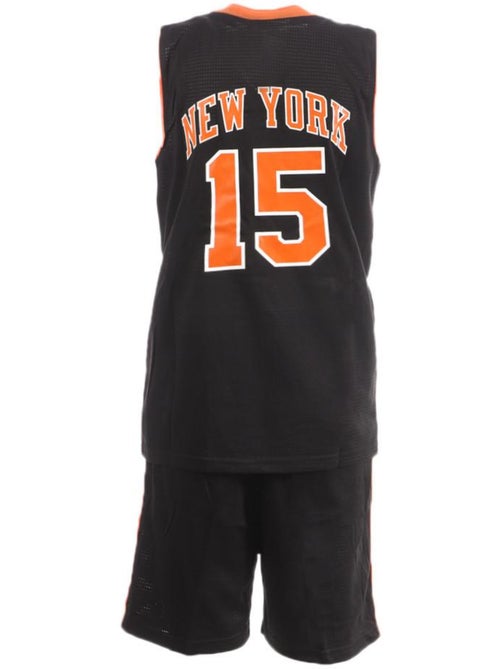 Conjunto de basquetebol new york preto/laranja para criança sport zone - Kiabi Conjunto de basquetebol new york preto/laranja para criança sport zone - Kiabi