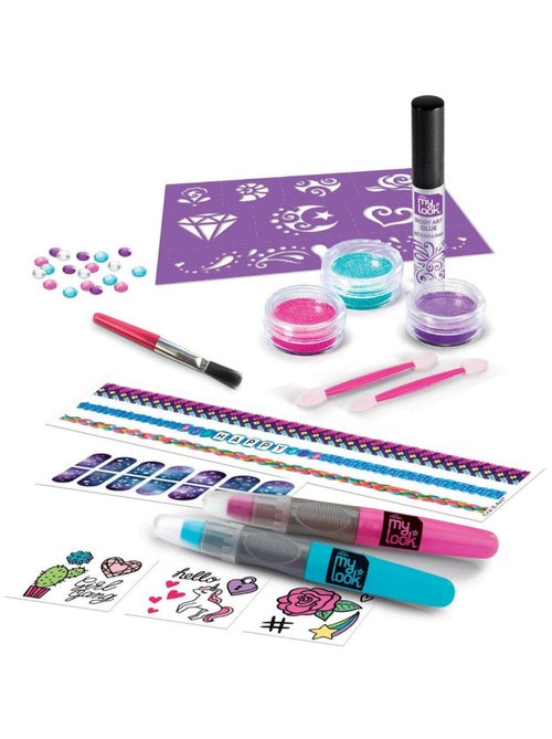 Conjunto de beleza 3 em 1 ultimate glitter - Kiabi