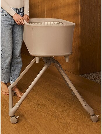 Conjunto de Berço 3 em 1 LIONELO Maddie – Cadeira de Alimentação – Conversível – Até 15 kg – 4 Rodas