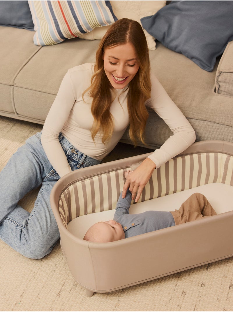 Conjunto de Berço 3 em 1 LIONELO Maddie – Cadeira de Alimentação – Conversível – Até 15 kg – 4 Rodas Bege - Kiabi