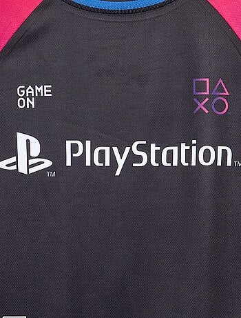 Conjunto de bermudas e T-shirt 'PlayStation'