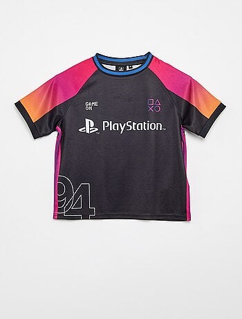 Conjunto de bermudas e T-shirt 'PlayStation'