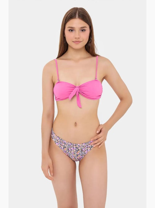 Conjunto de biquíni com laço hiccup - Kiabi Conjunto de biquíni com laço hiccup - Kiabi