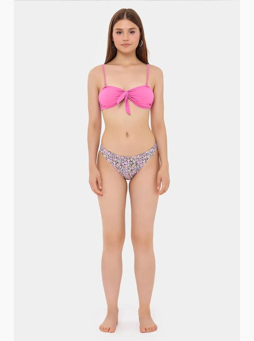 Conjunto de biquíni com laço hiccup - Kiabi Conjunto de biquíni com laço hiccup - Kiabi