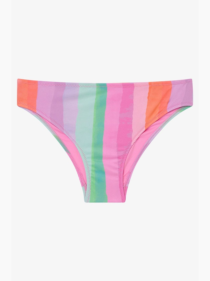 Conjunto de biquíni halter ocean juvenil penti Roxo/Verde/Rosa - Kiabi