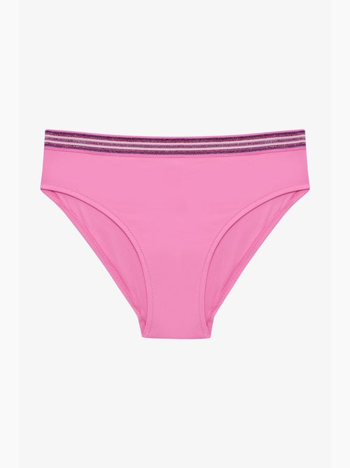 Conjunto de biquíni juvenil shay com alças finas e triângulo penti - Kiabi