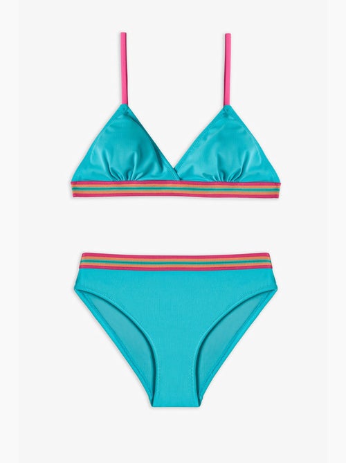 Conjunto de biquíni triângulo island menina penti - Kiabi
