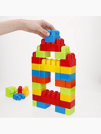 Conjunto de blocos de construção 144 peças maxi color block