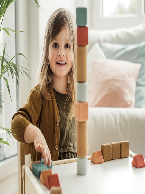 Conjunto de blocos de construção de cortiça - 20 peças - Kiabi Conjunto de blocos de construção de cortiça - 20 peças - Kiabi
