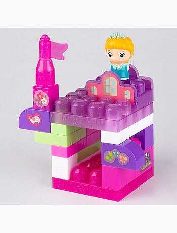 Conjunto de blocos de construção princesa 20 peças colorbaby