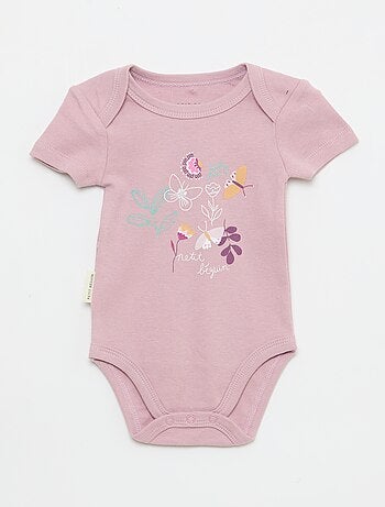 Conjunto de bodies de manga curta