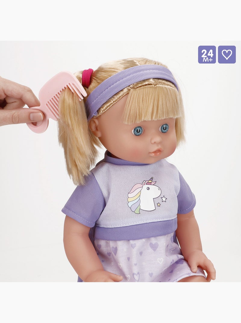 Conjunto de boneca menina de 41 cm e bebê de 32 cm com acessórios colorbaby's N/D - Kiabi