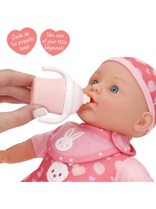 Conjunto de boneca menina de 41 cm e bebê de 32 cm com acessórios colorbaby's - Kiabi