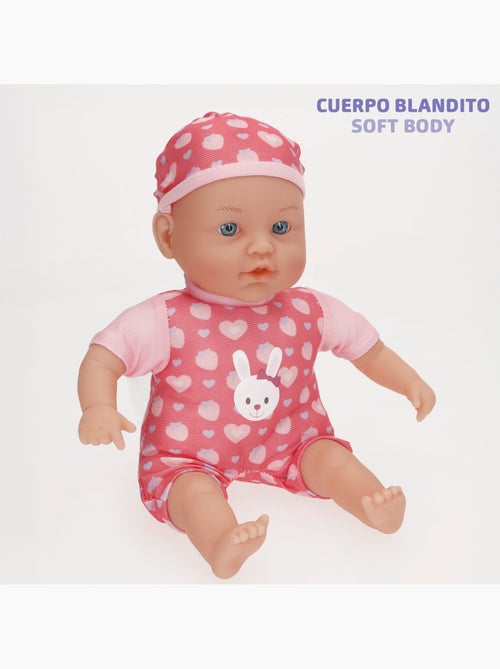 Conjunto de boneca menina de 41 cm e bebê de 32 cm com acessórios colorbaby's - Kiabi