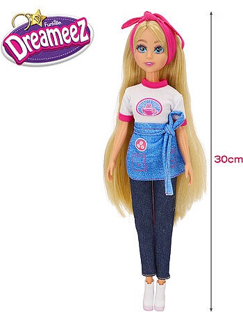 Conjunto de bonecas de café dreameez com acessórios