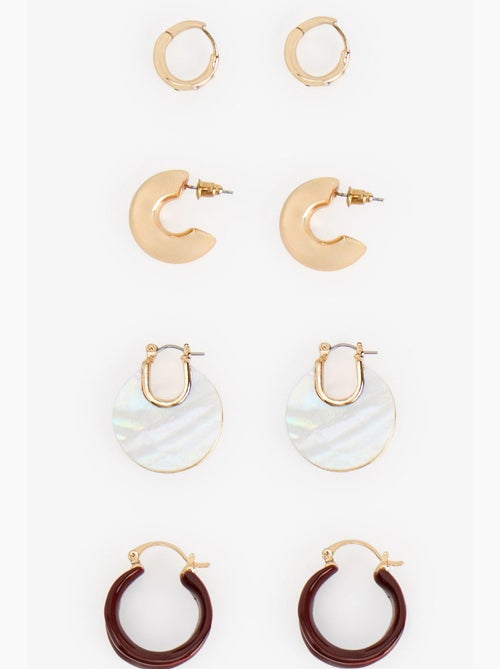Conjunto de brincos adele penti - Kiabi