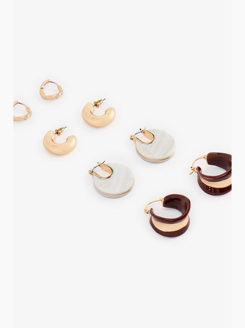 Conjunto de brincos adele penti - Kiabi