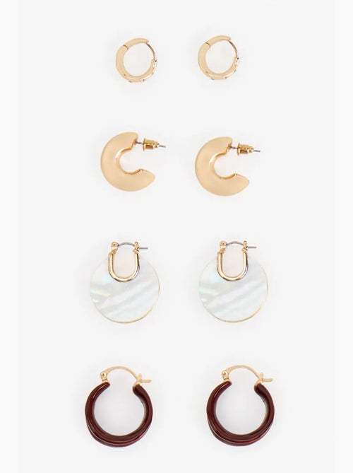 Conjunto de brincos adele penti - Kiabi