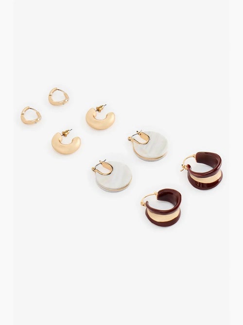 Conjunto de brincos adele penti - Kiabi