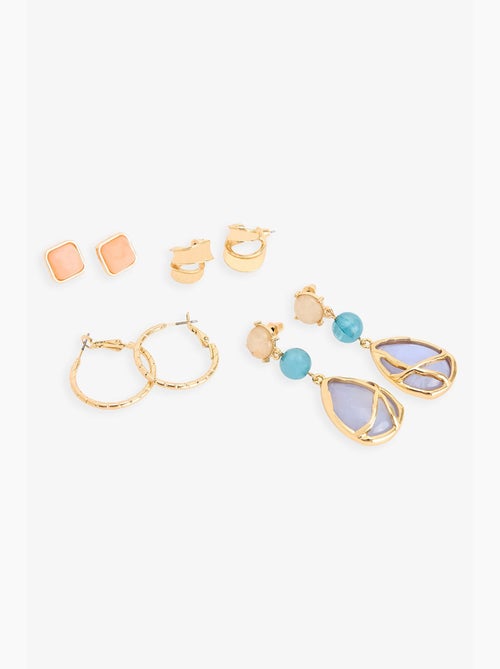 Conjunto de brincos alba penti - Kiabi