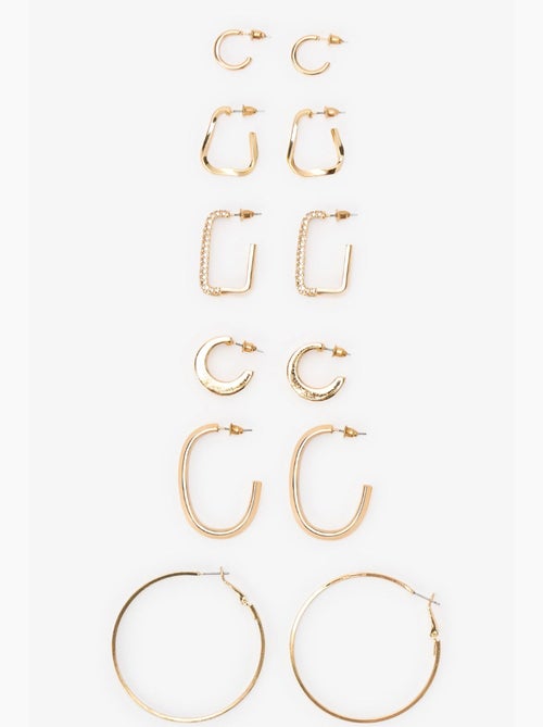 Conjunto de brincos galary penti - Kiabi